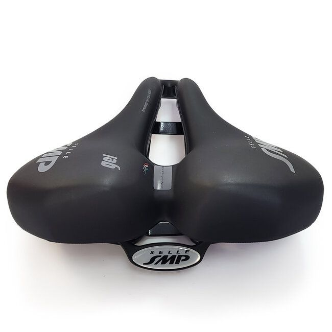 SMP E-City Gel - black saddle with gel for urban electric bikes