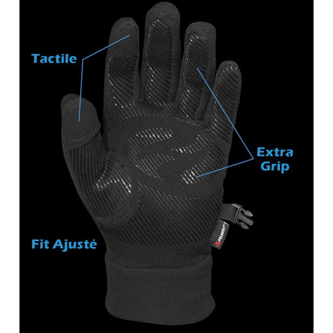 Hypnose Gant rafale Ajusté Polartec