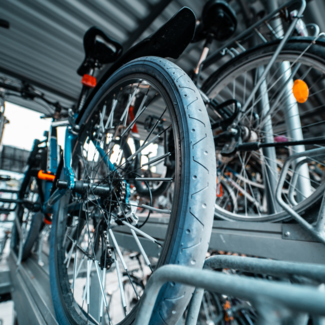 Electric bike storage