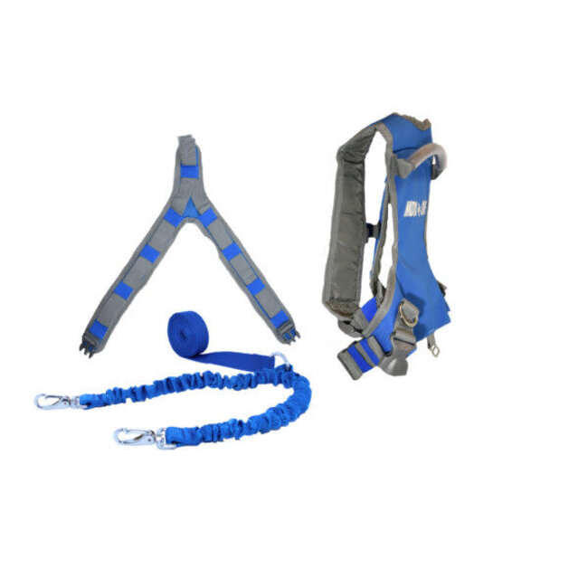 MDXONE harnais de ski avec corde statique 9 pieds