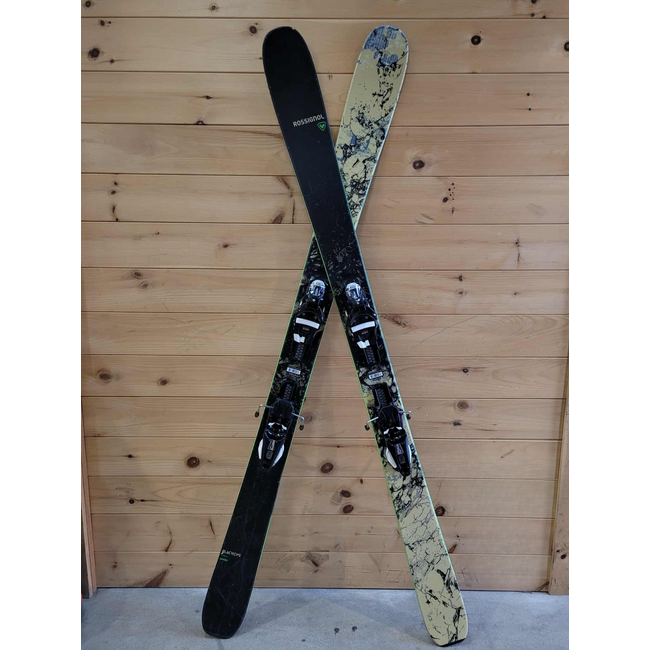 CM Rossignol Black Sender  Alpine Ski Used