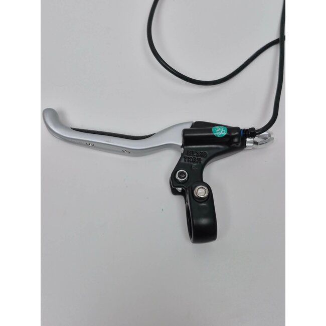TEKTRO Brake lever right EL350 - RS, Chrome with 2 wire