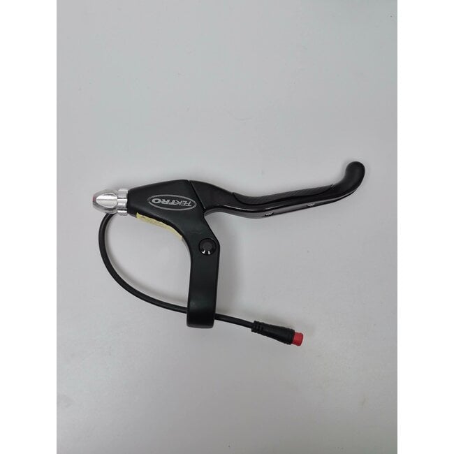 TEKTRO Brake lever right EL-350, Black with red male connector