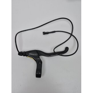TEKTRO Brake lever right EL350 - RS, Black with 2 wire connector