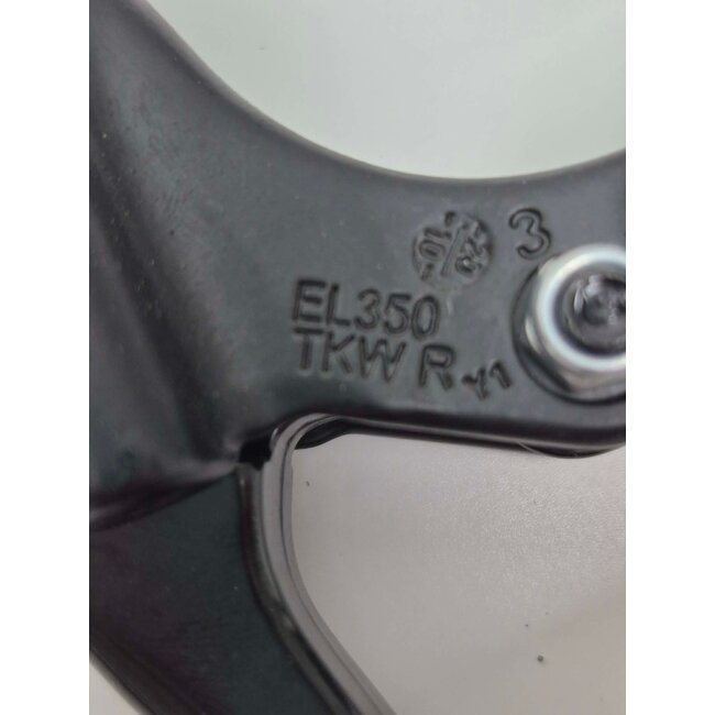 TEKTRO Brake lever right EL-350, Black with red male connector and brake cable