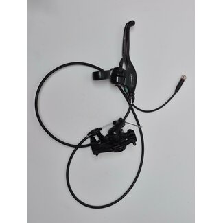 TEKTRO Brake lever left EL-555, Black with connector and brack caliper TEKTRO ARIES
