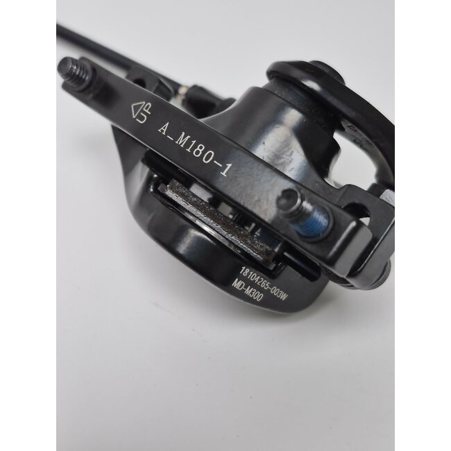 TEKTRO Brake lever left EL-555, Black with connector and brack caliper TEKTRO ARIES