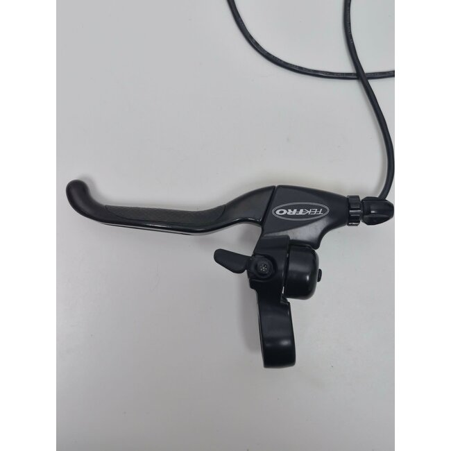 TEKTRO Brake lever left EL-555, Black with 2 wire connector