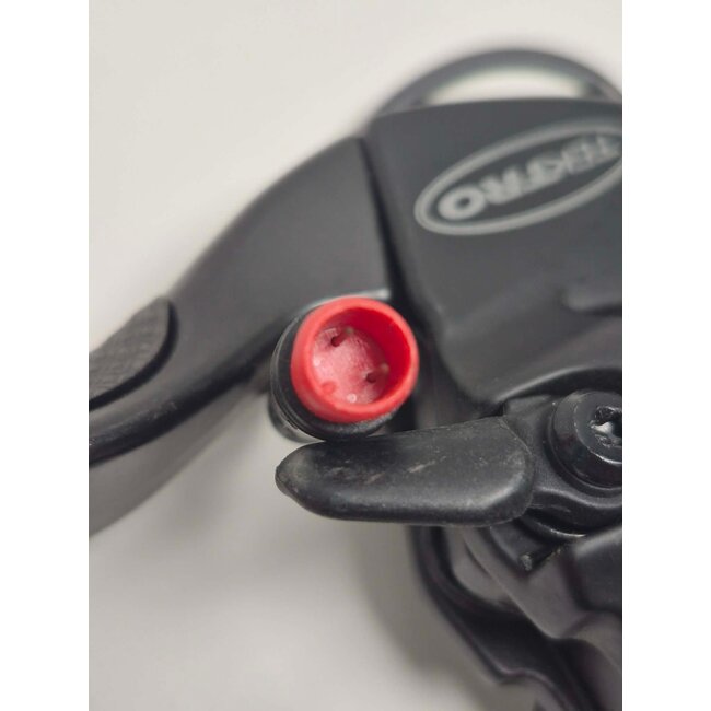 TEKTRO Levier de frein gauche EL-555, Noir avec connecteur mâle rouge