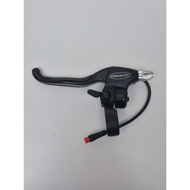 TEKTRO Levier de frein gauche EL-555, Noir avec connecteur mâle rouge