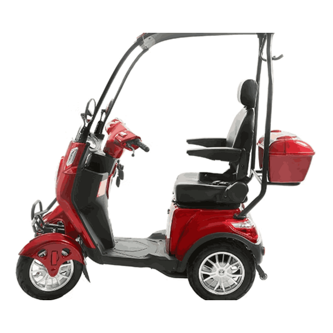 Ecolo-Cycle ET4 LS avec toit 60V quadriporteur