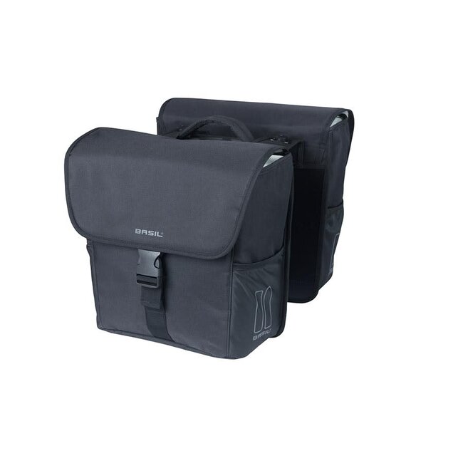 Basil, Go Double MIK, Sacoche, 32L, Noir, Paire