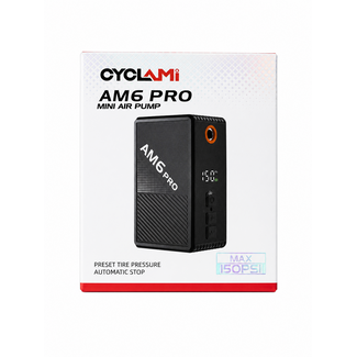 CYCLAMI AM6 Pro – 150 PSI Electric Mini Bike Pump