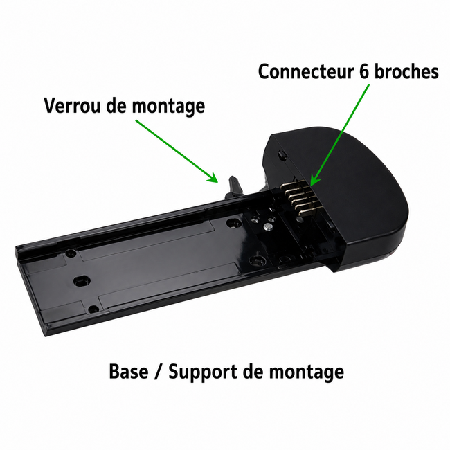 Batterie supplémentaire 48V 15Ah – 720Wh pour vélo électrique avec chargeur