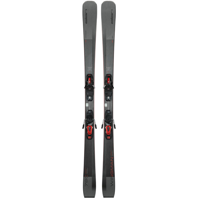 Elan Wingman 78 C avec fixations EL 10.0 GW SHIFT, ski alpin homme