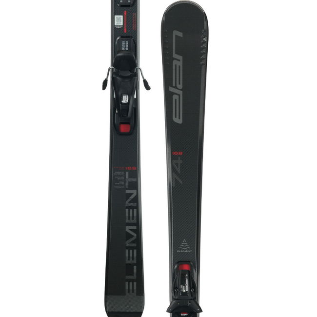 Elan Element 74 Black with EL 9.0 GW SHIFT Bindings, Alpine Skis