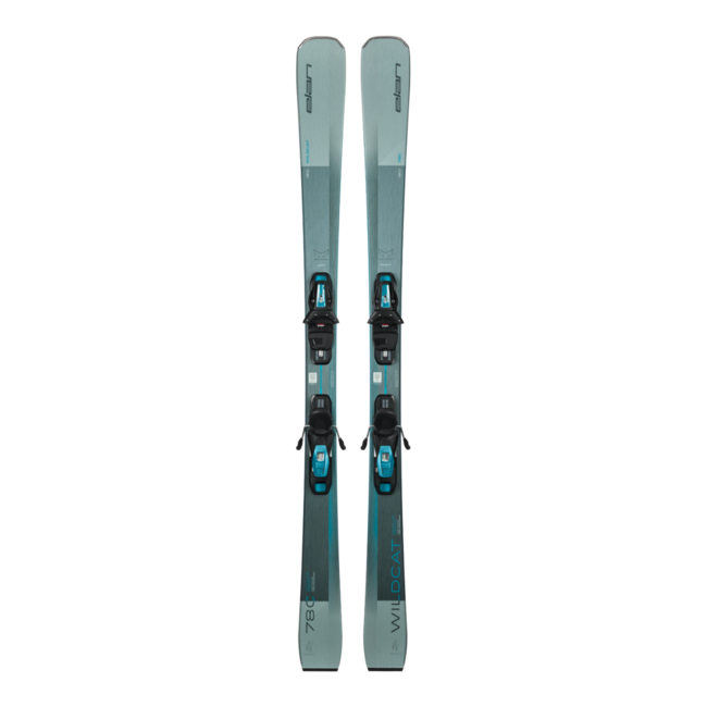Elan WildCat 78 C avec fixations EL 9.0 GW SHIFT, ski alpin femme