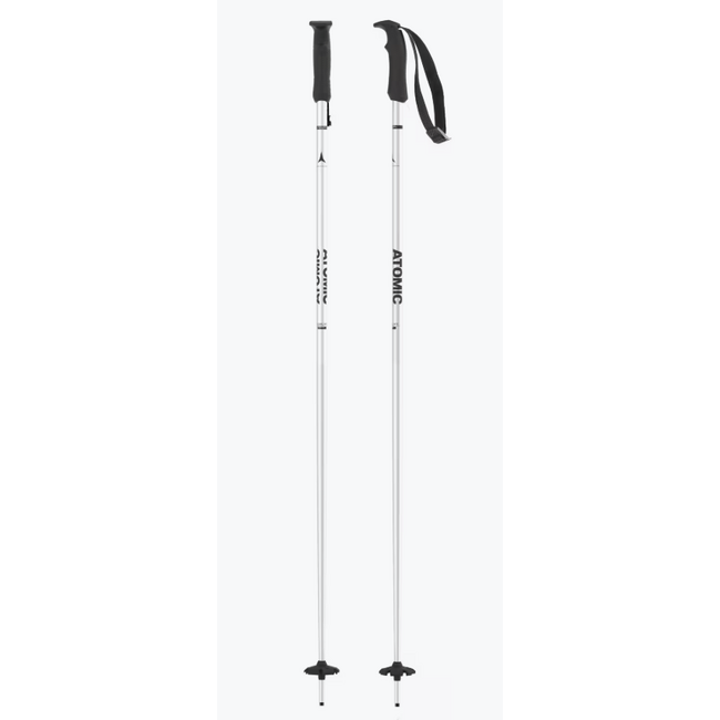 Atomic AMT blanc bâton ski alpin SR