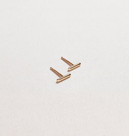 Granger Granger - Boucles Oreilles Baguette Or