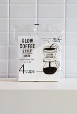 Kinto - Slow Coffee Style - Cotton Paper Filter - 4 Cup