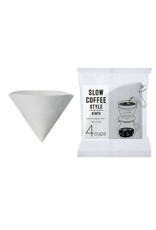 Kinto - Slow Coffee Style - Cotton Paper Filter - 4 Cup