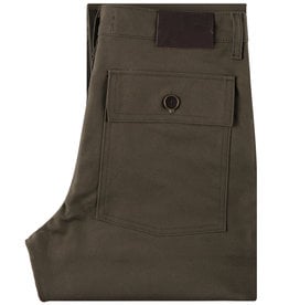 Naked & Famous - Work Pant - Green Canvas