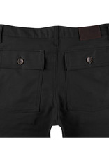 Naked & Famous - Work Pant - Black Canvas