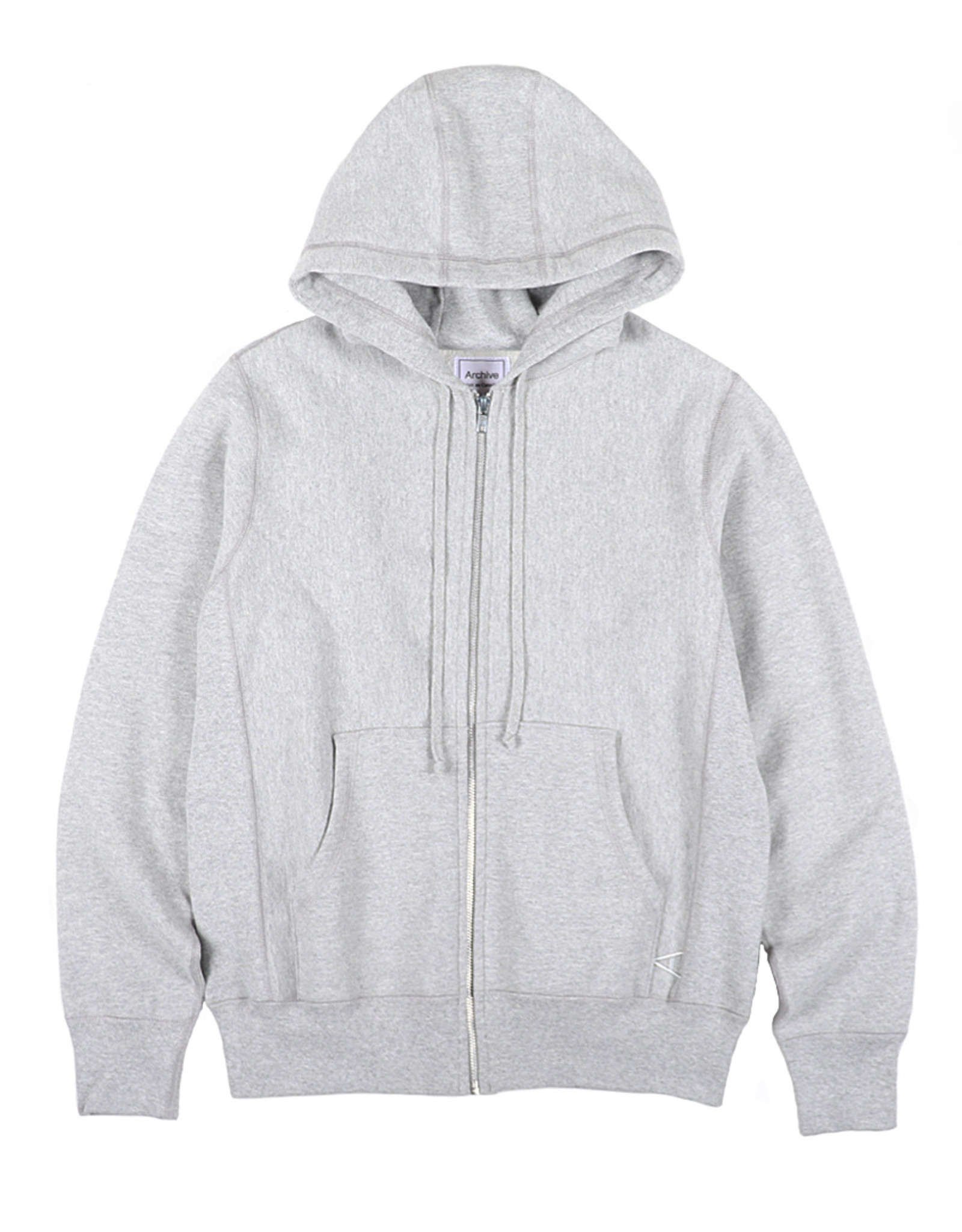 Archive - Zip Hooded Gris Chiné