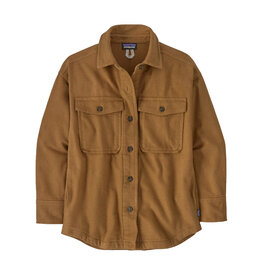 Patagonia - W's Fjord Flannel Overshirt - Nest Brown