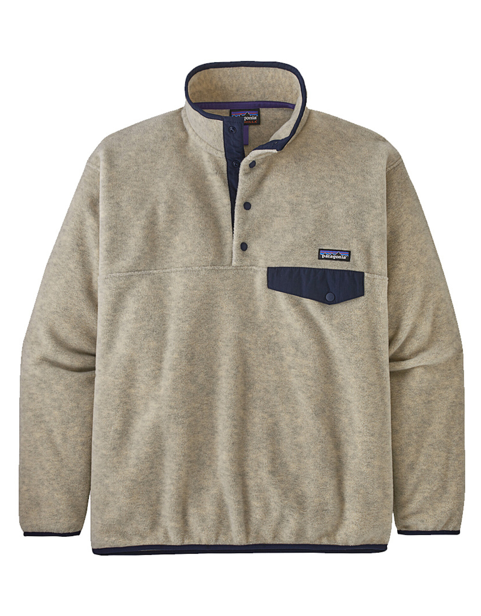 Patagonia - M's Synch Snap-T P/O -  Oatmeal