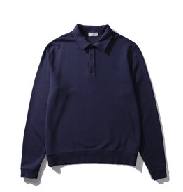 Edmmond Studios - Rudd Polo Sweatshirt - Navy