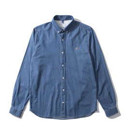 Edmmond Studios - BD Denim Shirt Duck - Plain Bleach