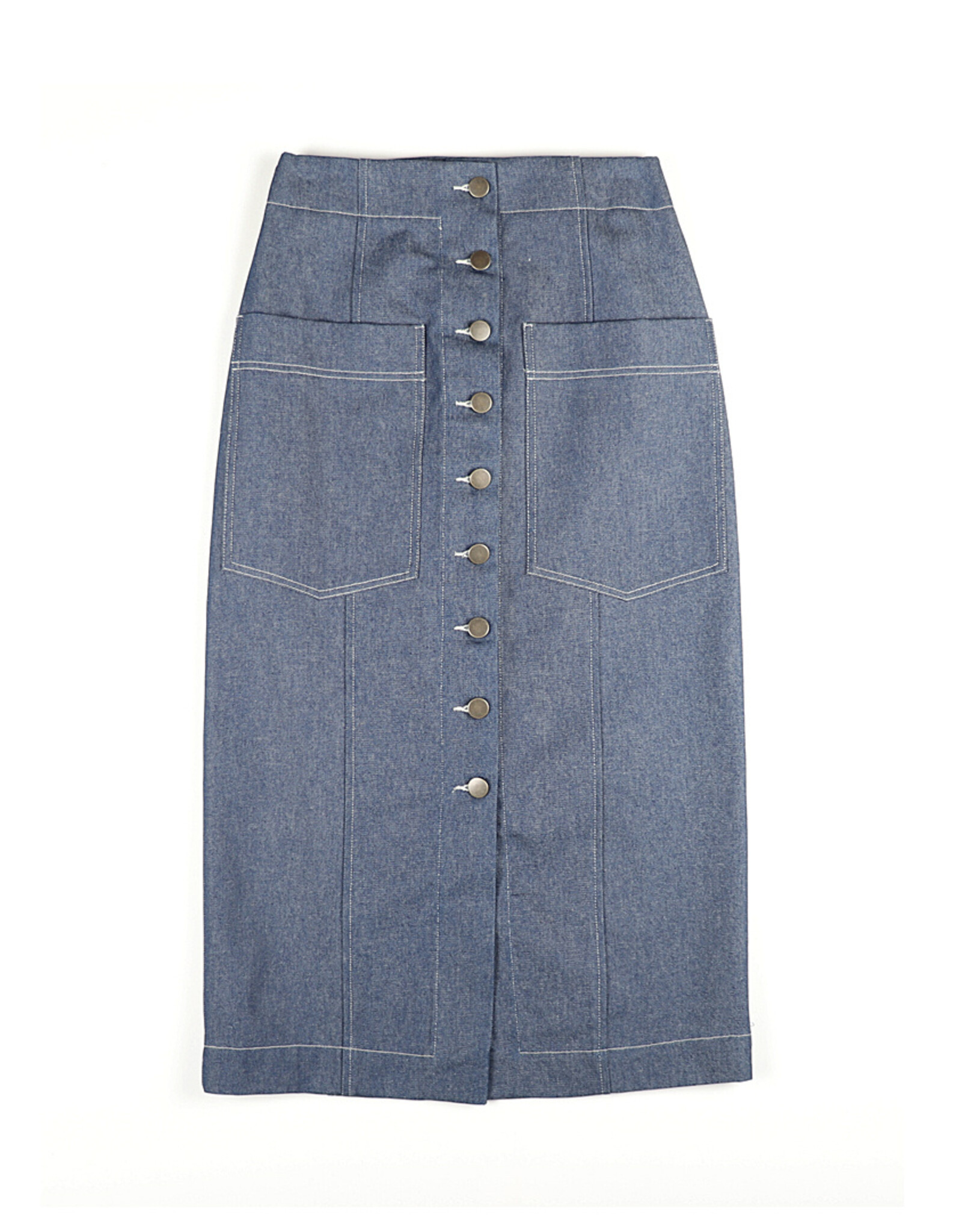 Eve Gravel - Jupe Kueva - Denim