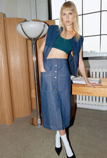 Eve Gravel - Jupe Kueva - Denim