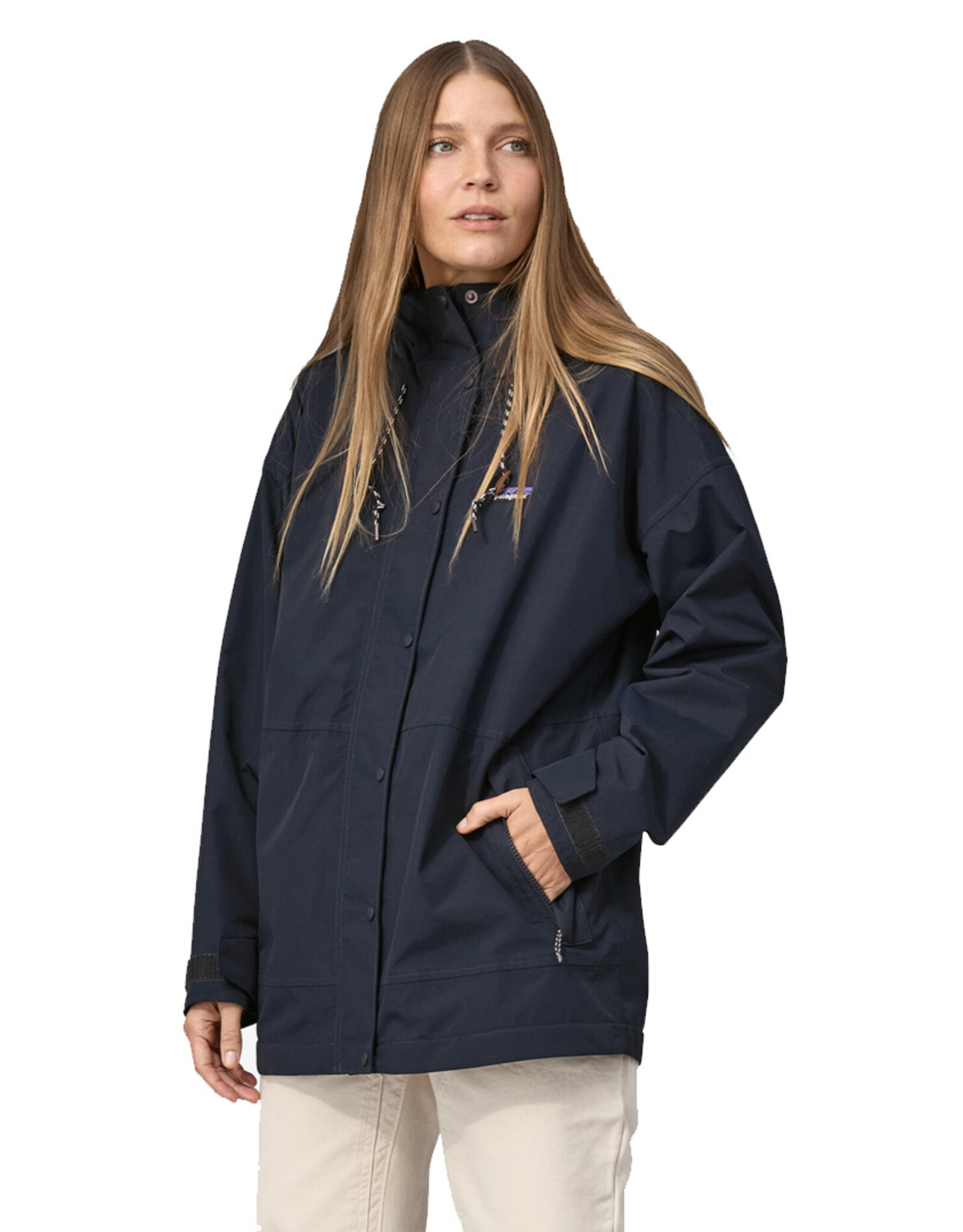 Patagonia - W's Outdoor Everyday Rain Jkt - Pitch Blue