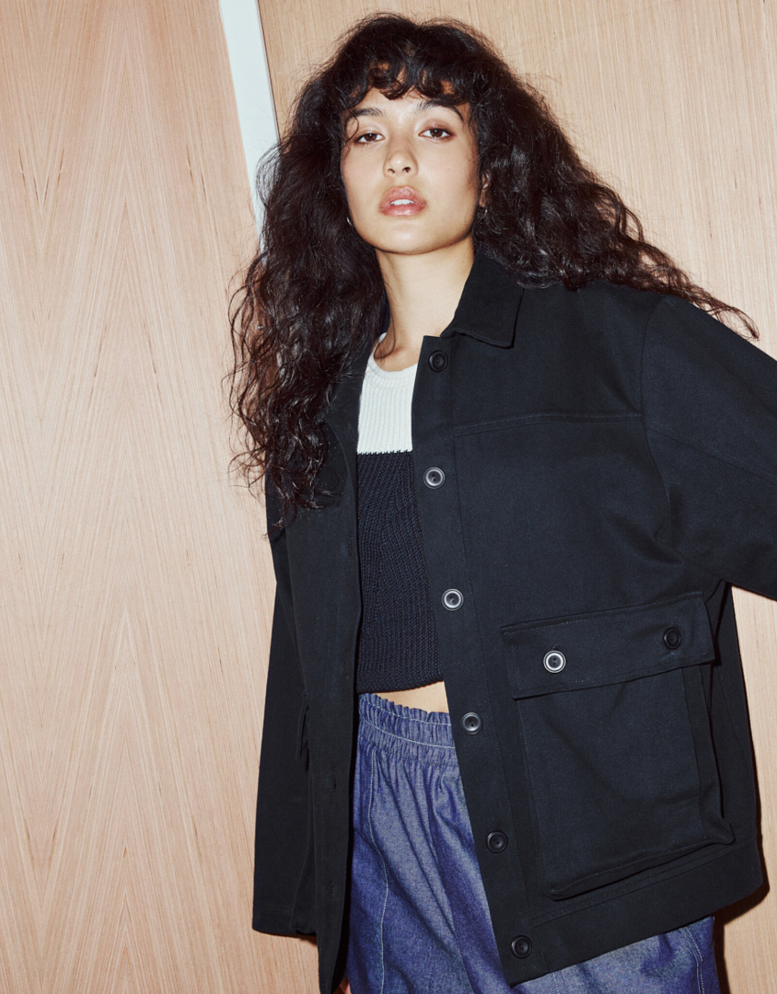 Eve Gravel - Veste Bomber Daynight - Noir