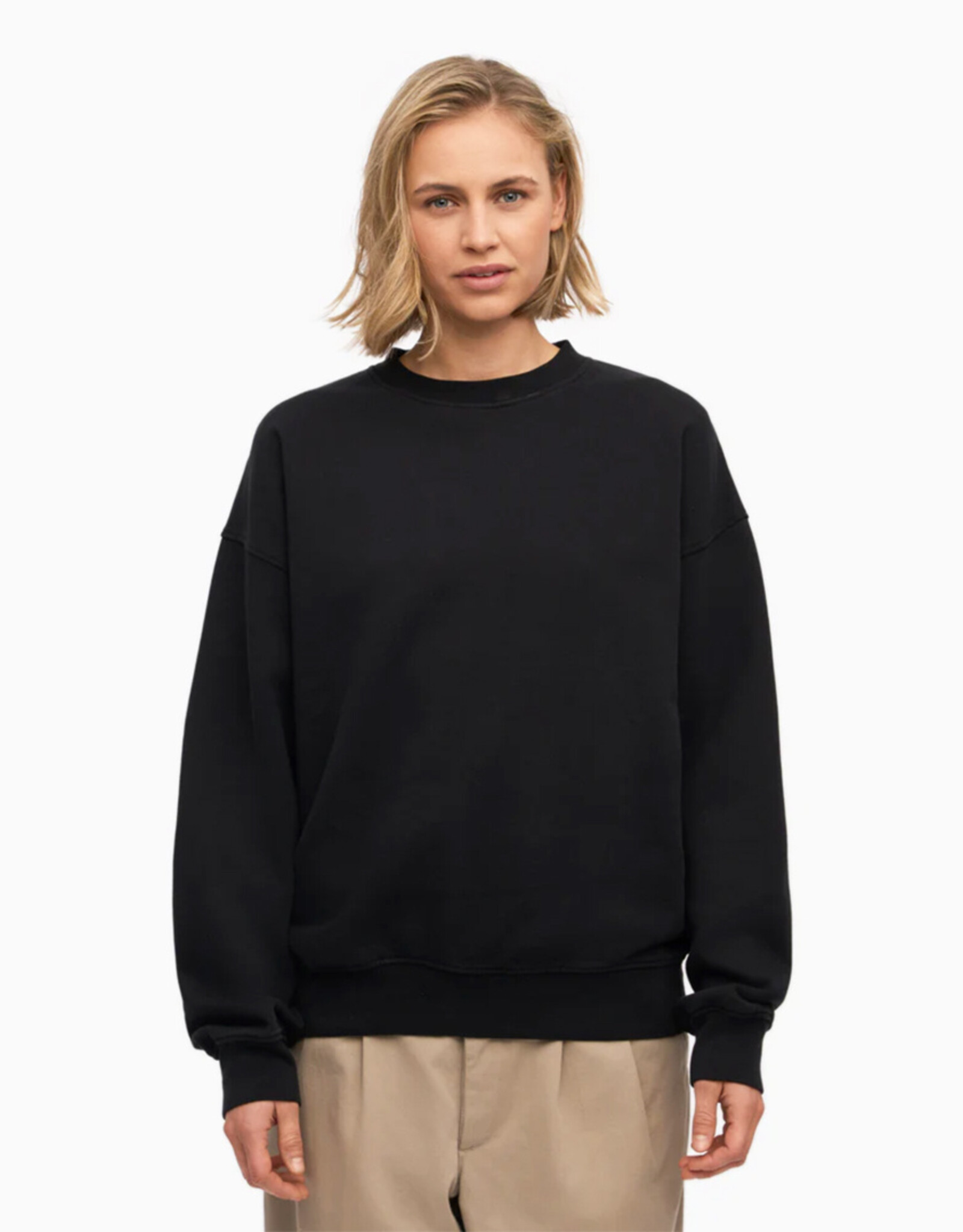 Colorful Standard - Organic Oversized Crew - Deep Black