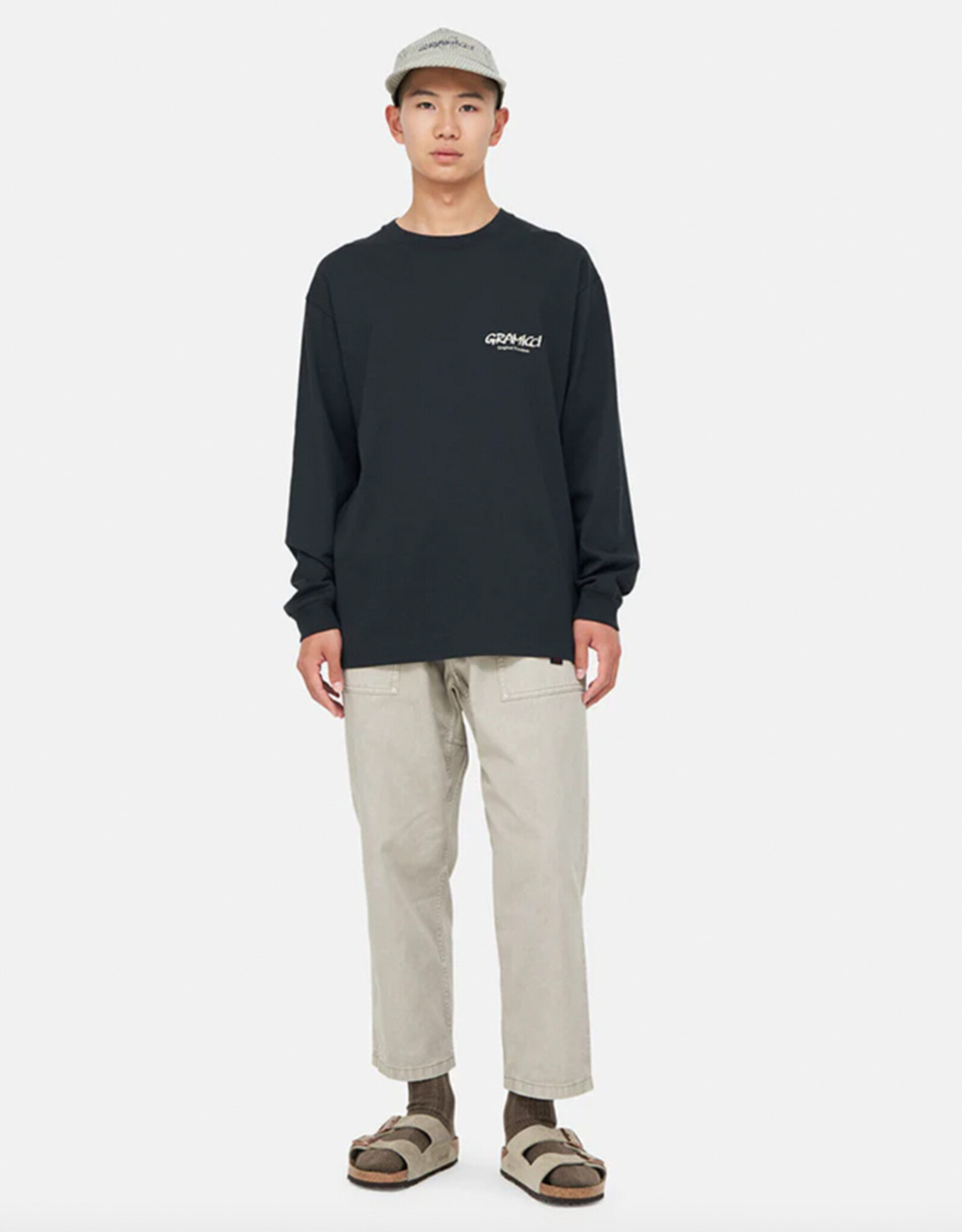 Gramicci - Freedom L/S Tee - Vintage Black