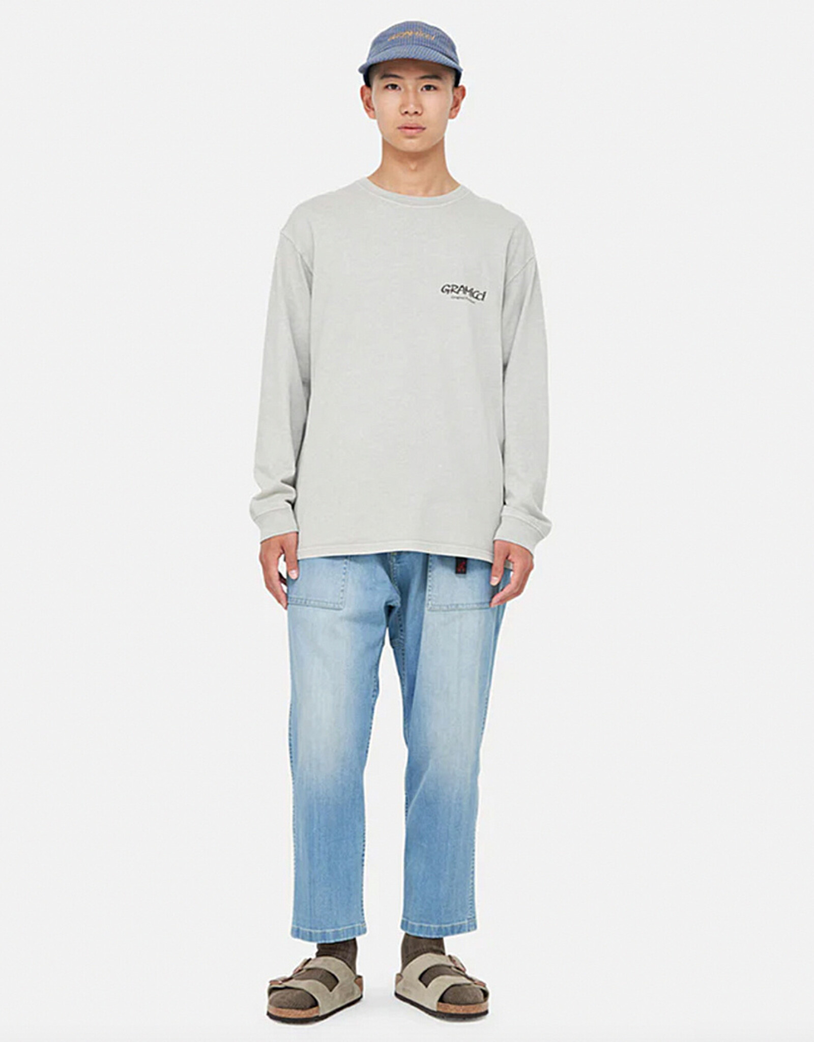 Gramicci - Freedom L/S Tee - Pigment Slate