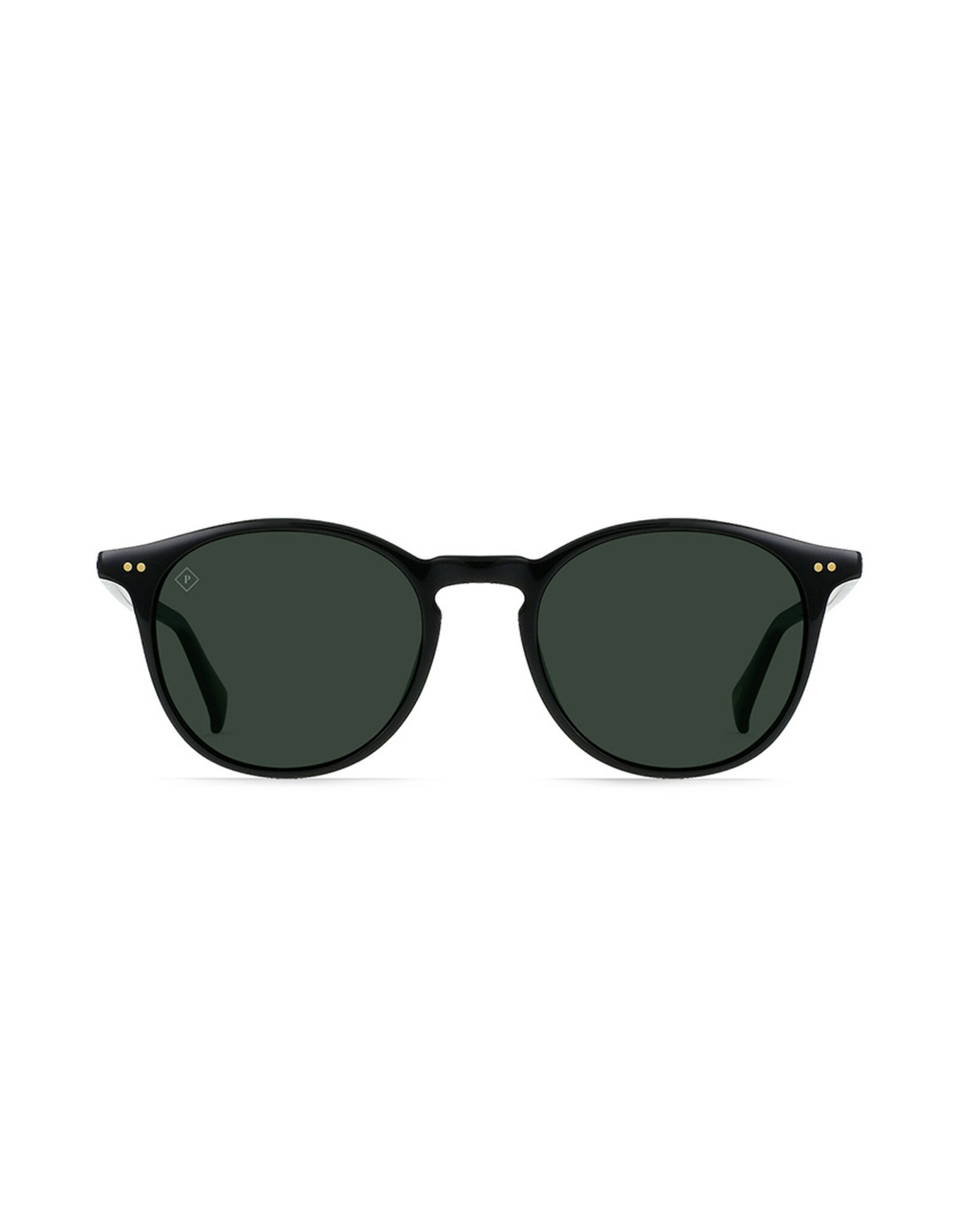 Raen - Basq 50 - Recycled Black - Green Polarized