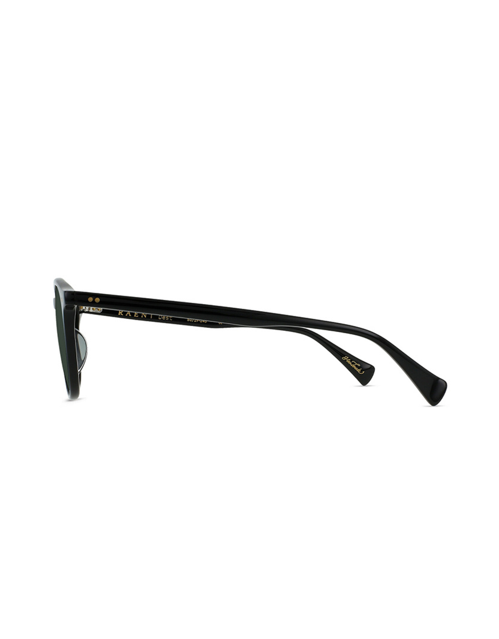 Raen - Basq 50 - Recycled Black - Green Polarized