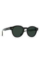 Raen - Zelti 49 - Recycled Black - Green Polarized