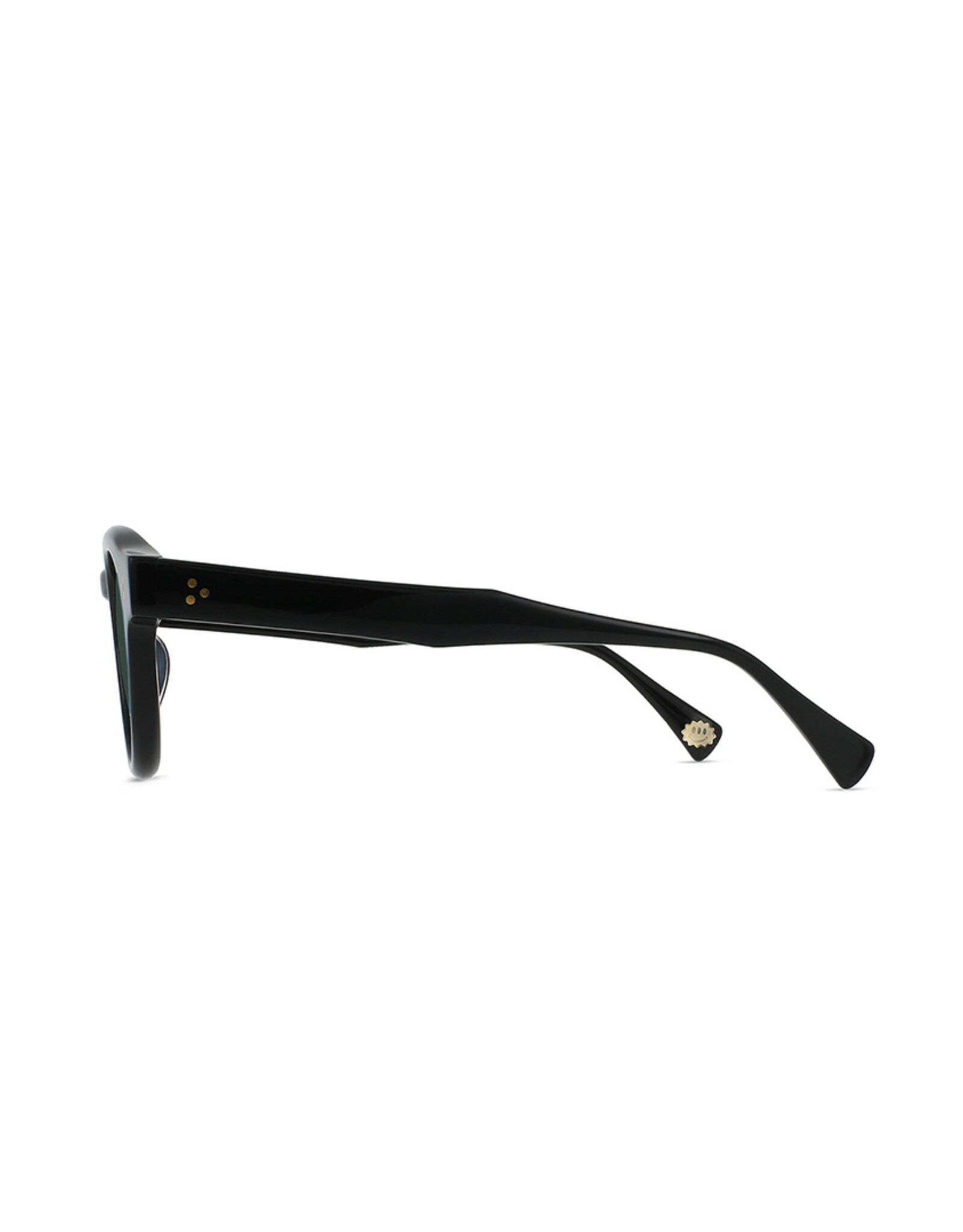 Raen - Zelti 49 - Recycled Black - Green Polarized
