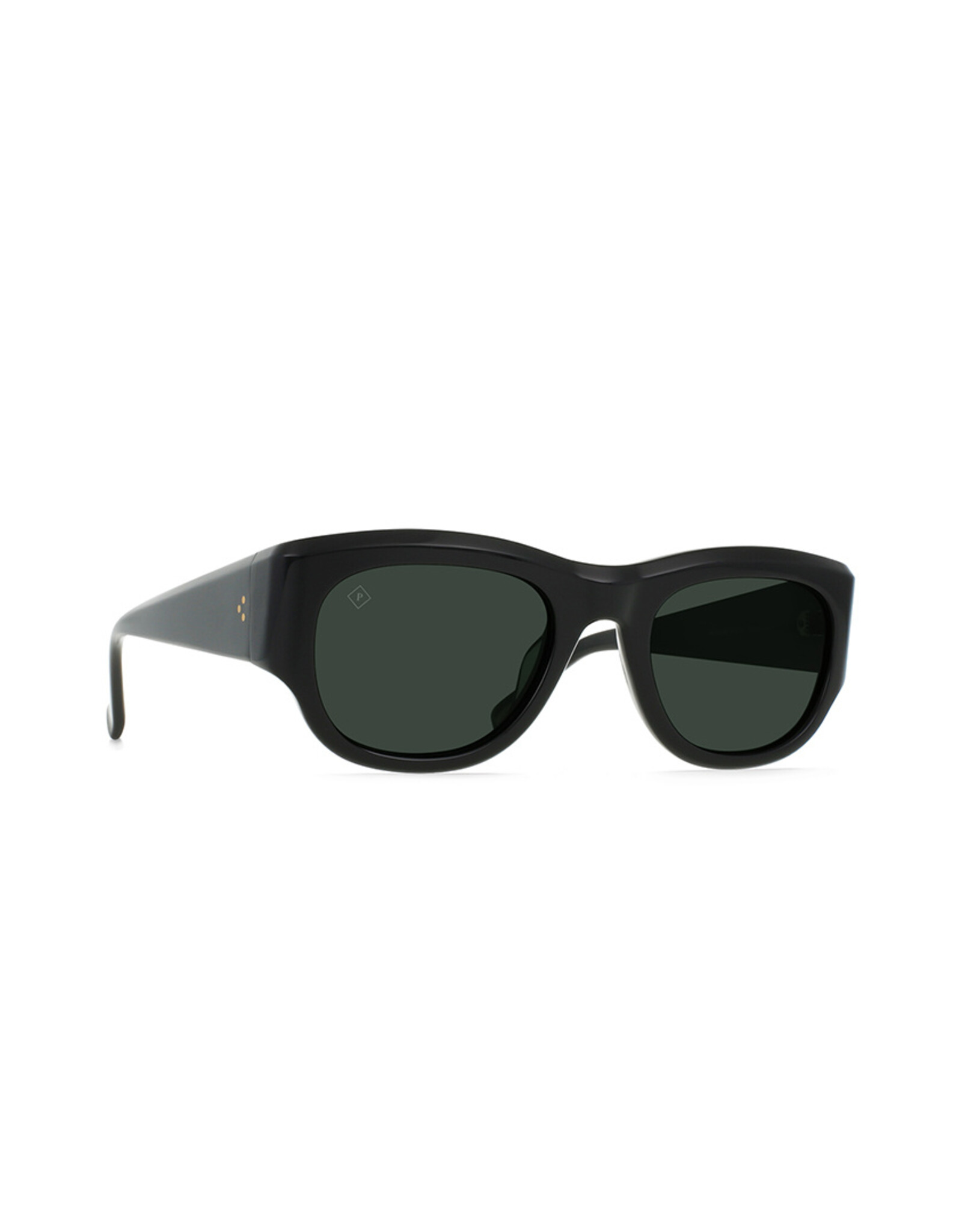 Raen - Lonso 53 - Recycled Black - Green Polarized