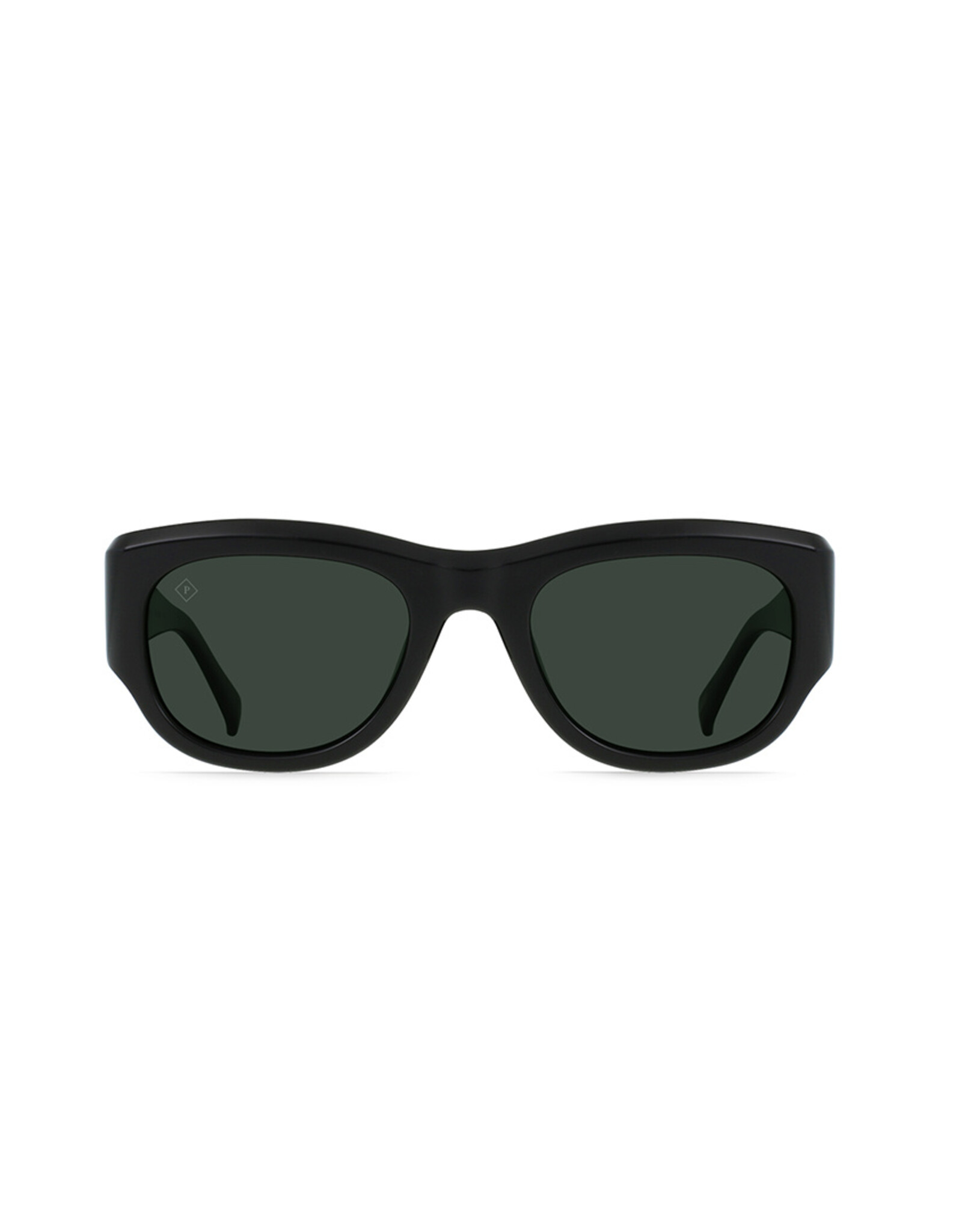 Raen - Lonso 53 - Recycled Black - Green Polarized