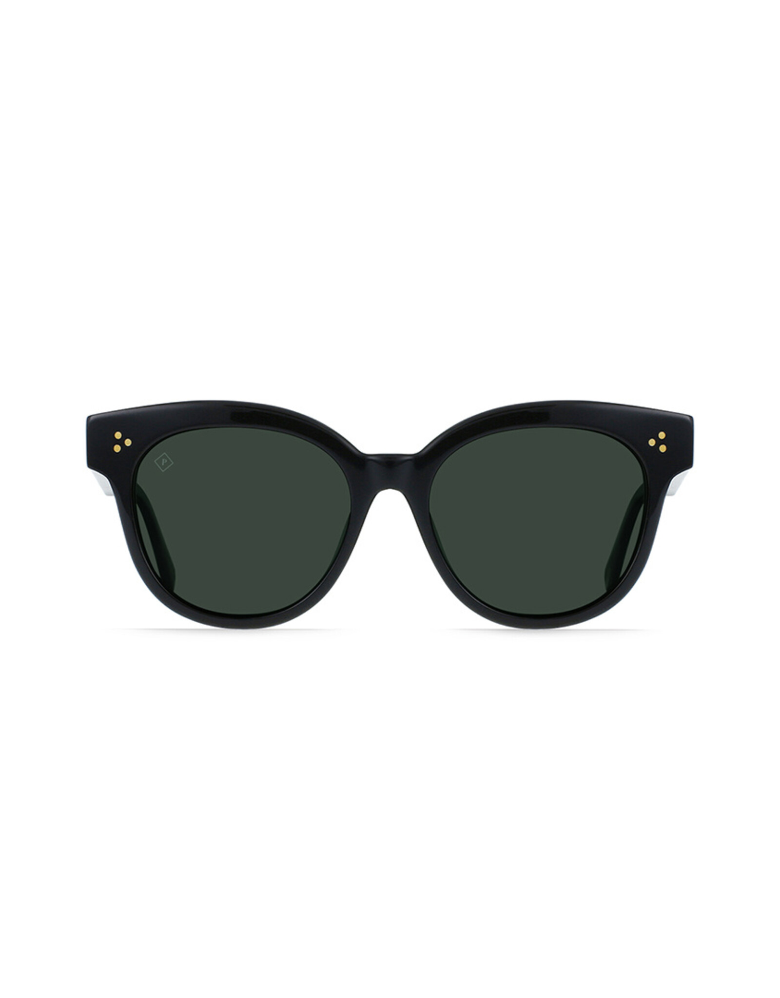 Raen - Nikol 52 - Crystal Black - Green Polarized
