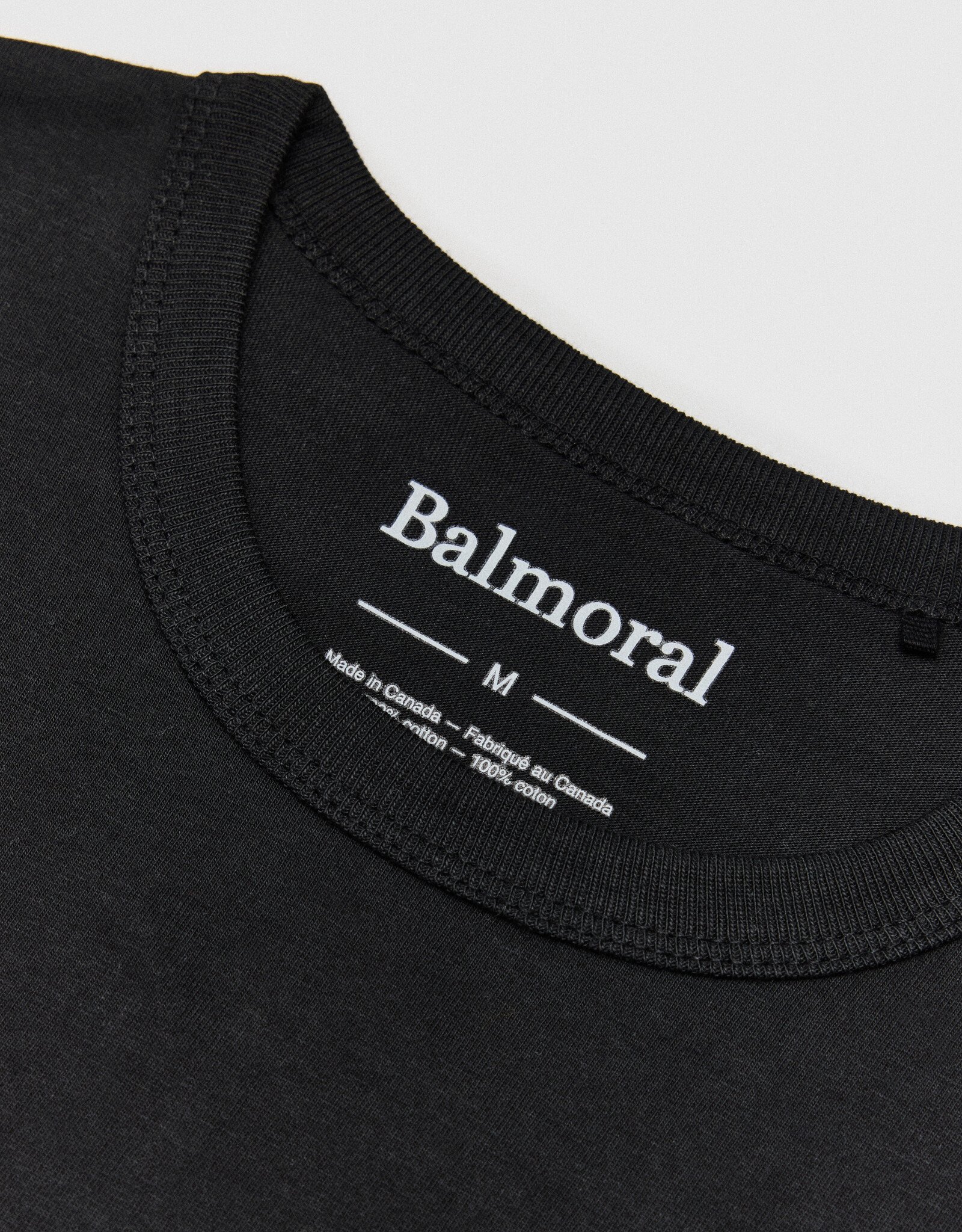 Balmoral - Aberdeen T-shirt - Washed Black
