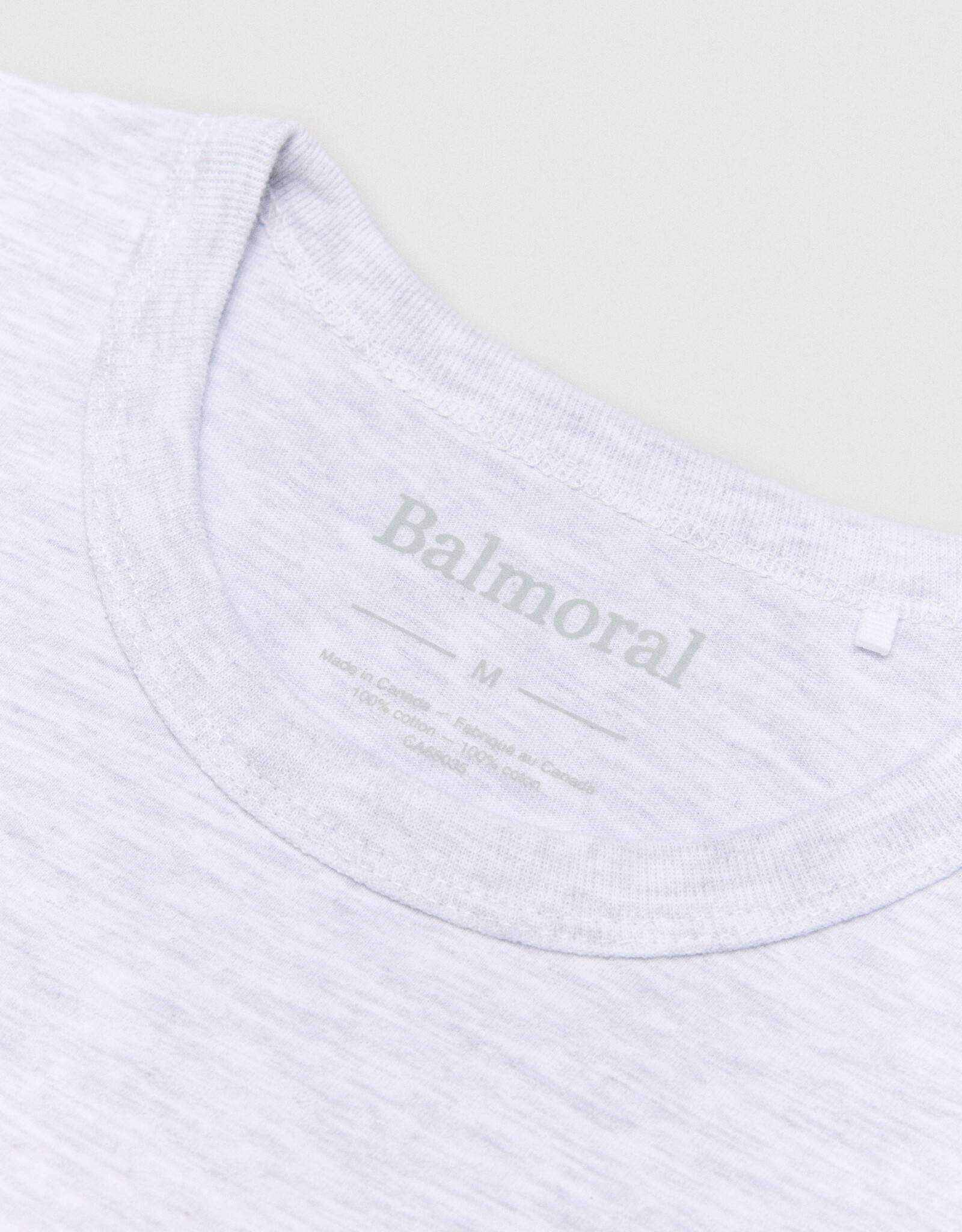 Balmoral - Aberdeen T-shirt - Ash Grey