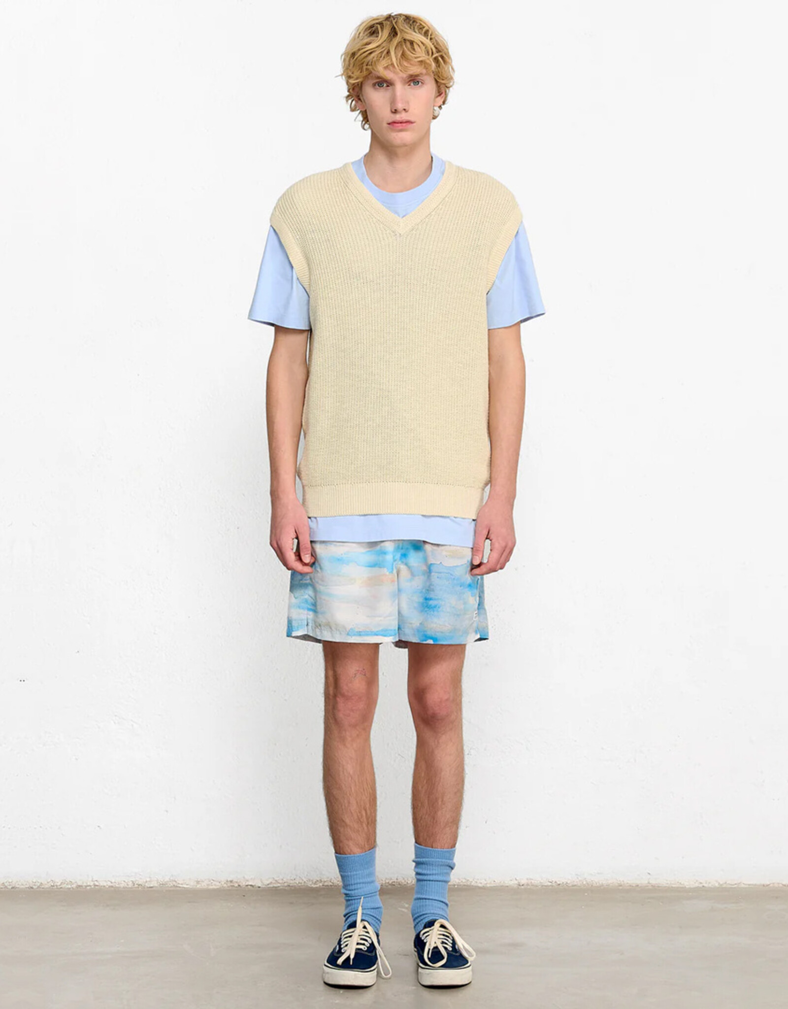 Edmmond Studios - Captain Vest - Plain Beige