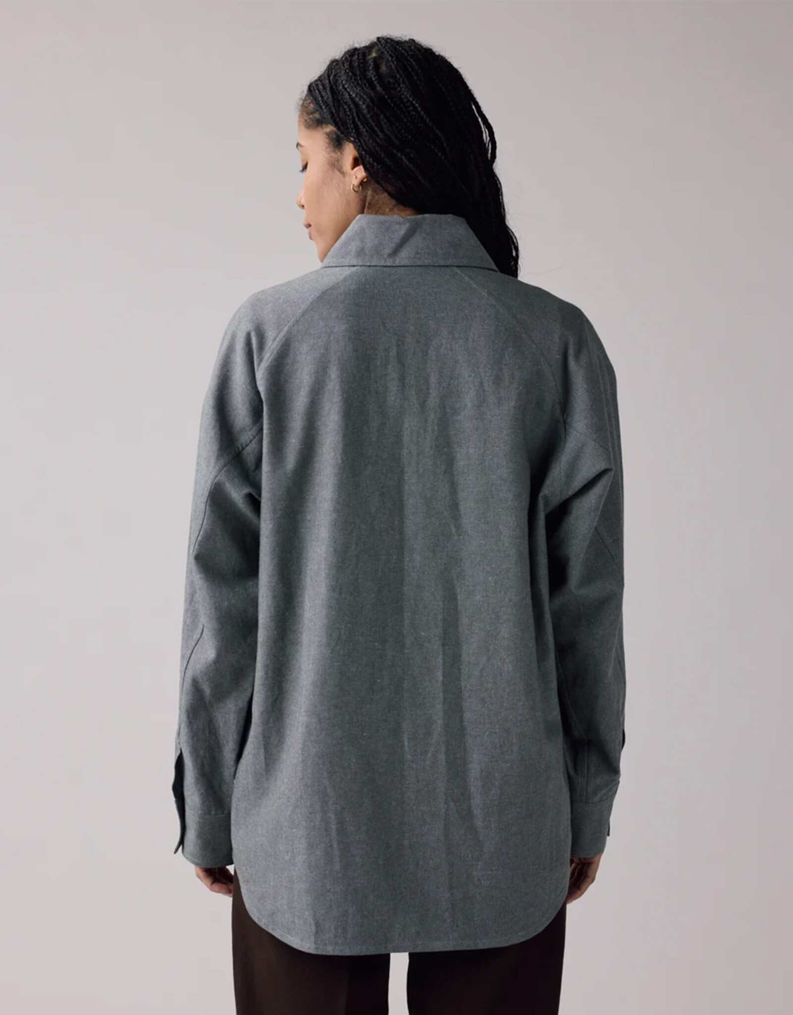 Anian - W's The Haro LS Shirt - Seafoam